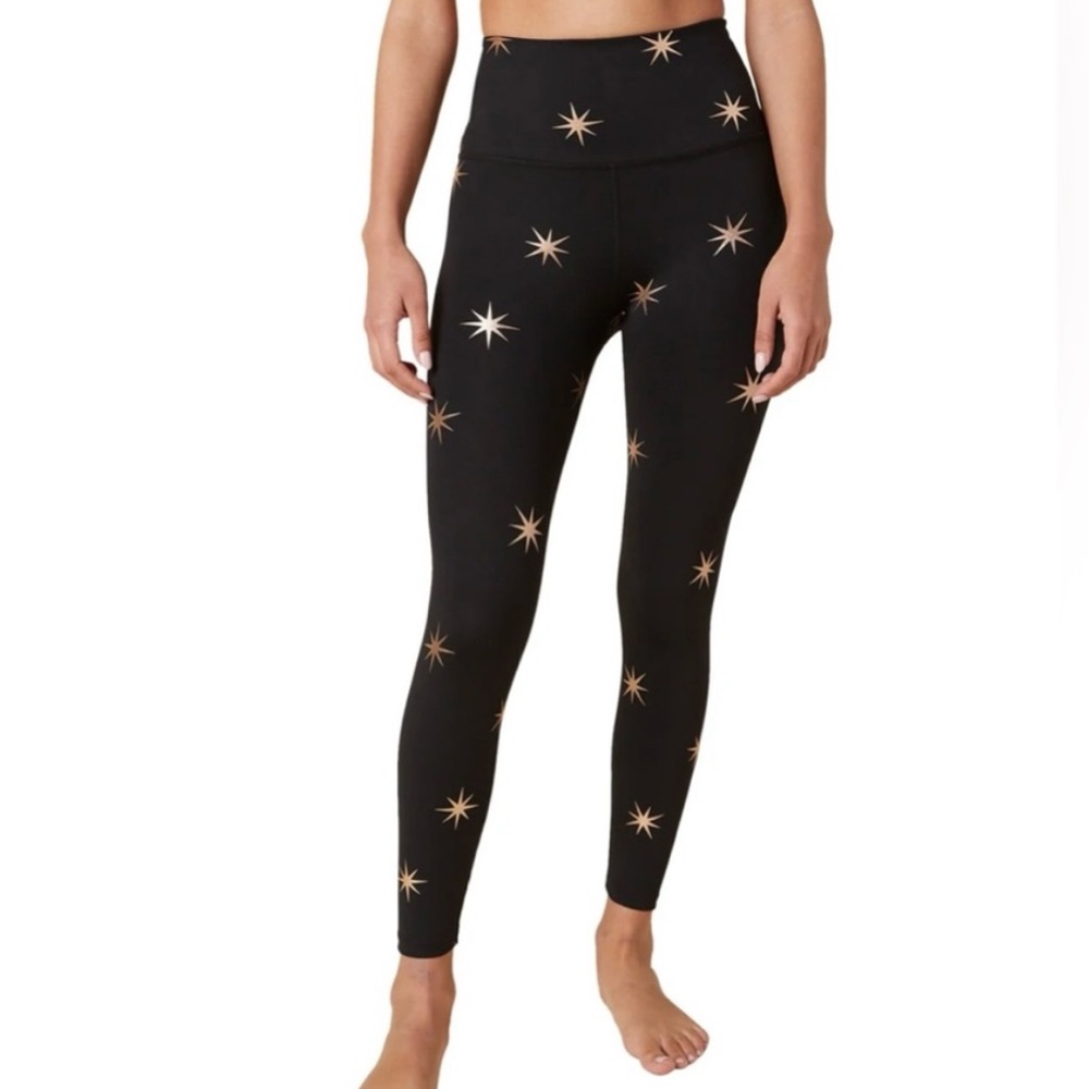 Beyond Yoga North Star Black Leggings Small